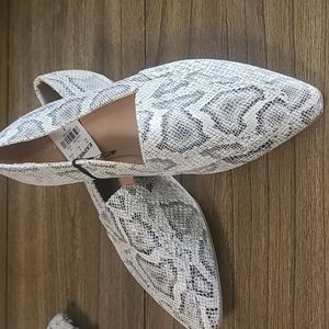 Brand New Snake Print Shoes